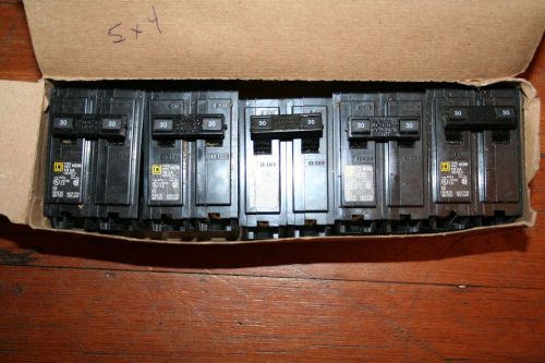 Homeline two pole 30 amp breakers  NEW