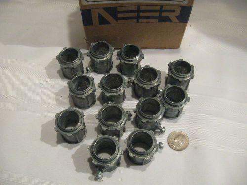 13 neer tc-502 zinc die cast screw emt connectors for steel 3/4&#034; - no box for sale