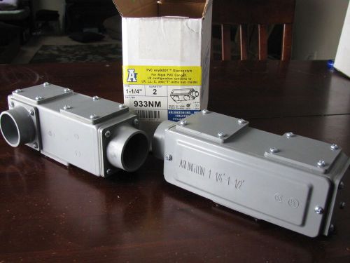 Arlington industries 1 1/4&#034; anybody conduit bodies 933nm for sale