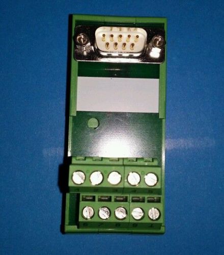 Phoenix Contact DB9 Breakout Board Interface Module - FLKM-D9 SUB/S - 2281128