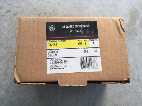 (Qty. 5) GE TNI62 30A-600V FUSIBLE NEUTRAL KIT - NEW