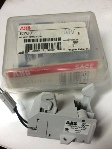 ABB K7U7 Undervoltage Release 48 Volt DC UL NEW