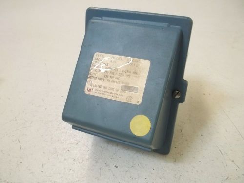 UNITED ELECTRIC J402-270 PRESSURE CONTROL *USED*