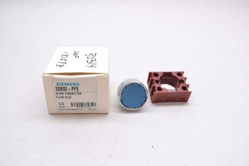 NEW SIEMENS 3SB02-PFE 22MM FLUSH BLUE PUSHBUTTON D431676