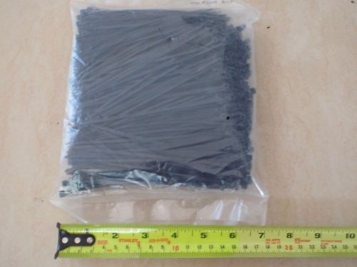 500 PC CABLE ZIP TIE WRAPS 5/32&#034; WIDE 6&#034; LONG BLACK # 4X150