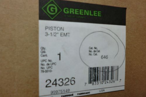 NEW  3 1/2&#034;  GREENLEE CONDUIT PISTON &#034;MOUSE&#034; # 616, FOR EMC, IMC, RIDGID, PVC,