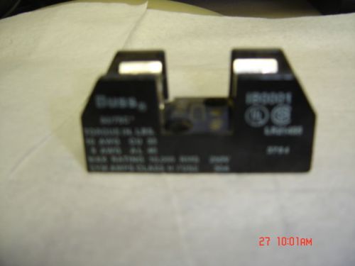 Buss 1b0001 fuse block holder new old stock 30a 250v lr21455 for sale