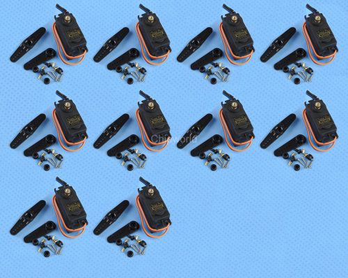 10pcs high speed metal gear 2bb torque rc servo mg995 for savage xl futaba for sale