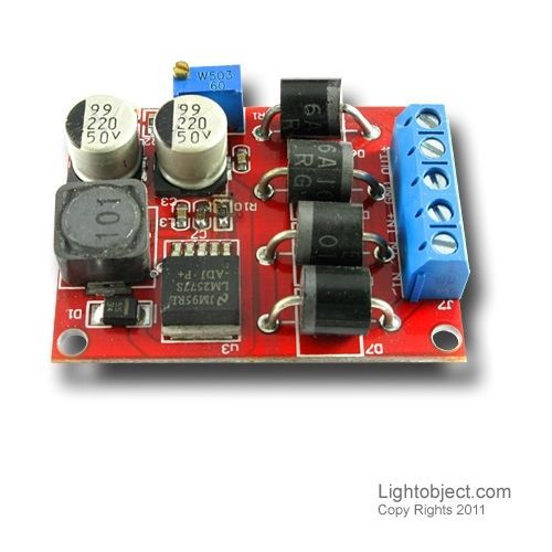 Universal AC/DC adjustable Power Module/ Regulator (step up) Booster LM2577