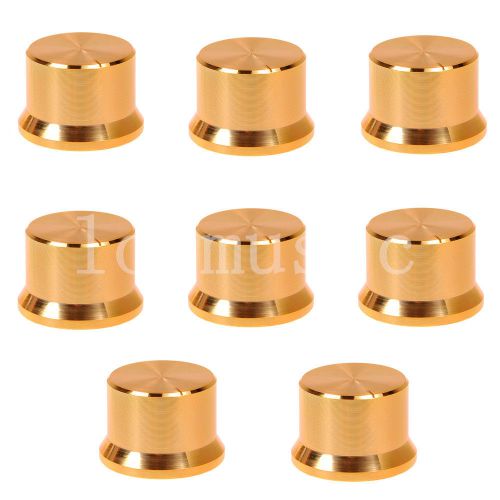 8pcs 30X18mm Gold FOR JRC RECEIVER AMPS Aluminum KNOB