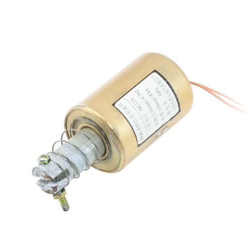 12V DC Pull Type Tubular Frame Electromagnet Solenoid Actuator