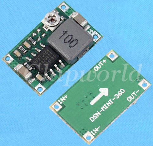 New mini-360 dc/dc buck converter step down module 4.75v-23v to 1v-17v for sale