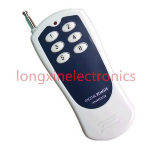 High power six buttons remote control for sale