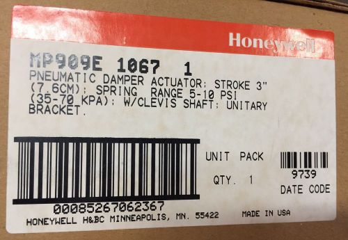 HONEYWELL MP909E-1067 NSPP MP909E1067