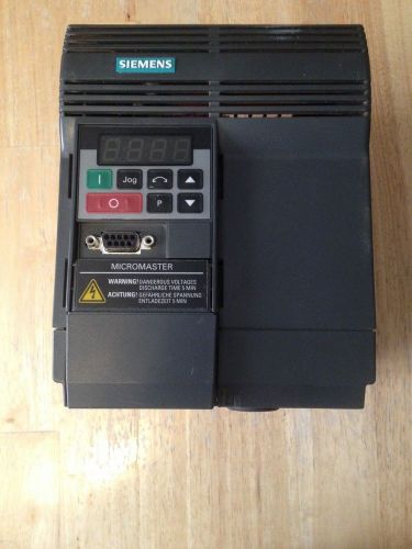 SIEMENS MICROMASTER PN# 6SE9217-3DB40