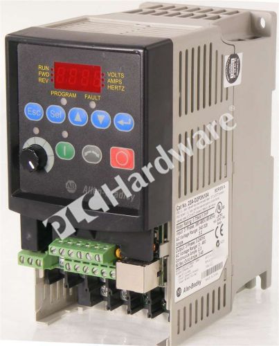 Allen Bradley 22A-D2P3N104 /A PowerFlex 4 AC Drive 480V 2.3A 1HP 0.75kW Read Qty