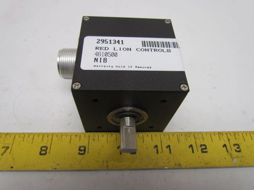 Red Lion Control 4610500 Shaft Encoder 500 Cycles Per Rev 5/28VDC NIB