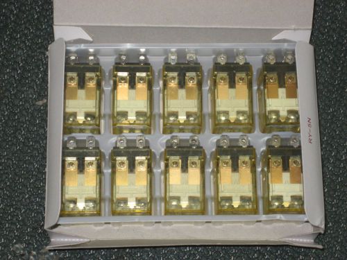 RH2B-U AC24 IDEC DPDT RELAYS - LOT of 10