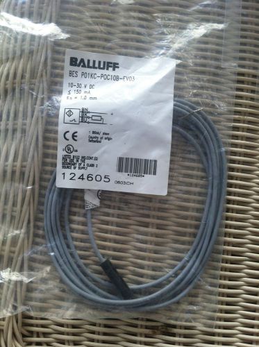 BALLUFF BES P01KC-PSC10B-EV03 INDUCTIVE SENSOR ***NIB***