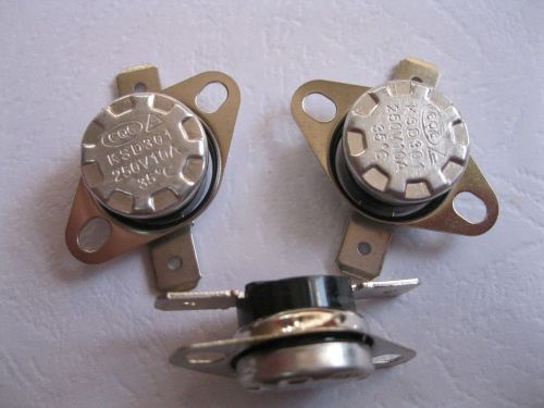 2 pcs Temperature Switch Thermostat 35°C N.O. KSD301