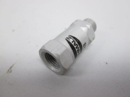 NEW SCHMALZ SVKG-1/8 10.05.03.00128 1-WAY THREADED 1/8IN NPT CHECK VALVE D257003