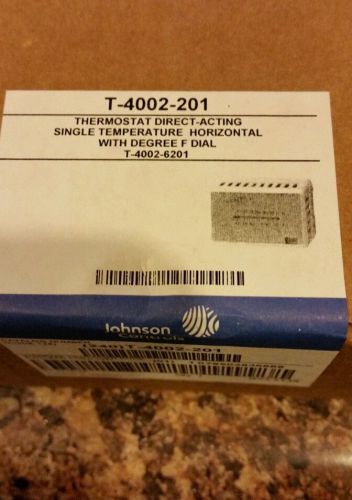 NIB Johnson Controls Direct Acting Thermostat    T-4002-201