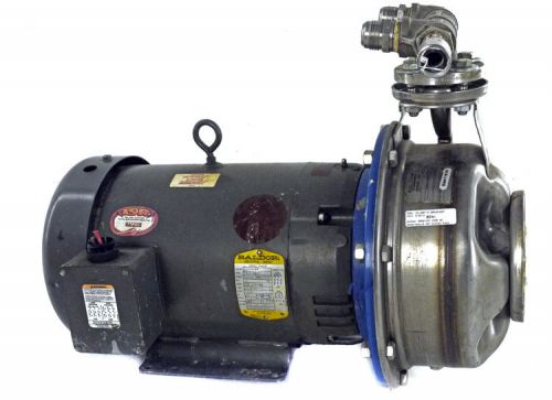 Baldor JMM3713T 15HP AC Motor+Gould SST 11STK1 Centrifugal Pump