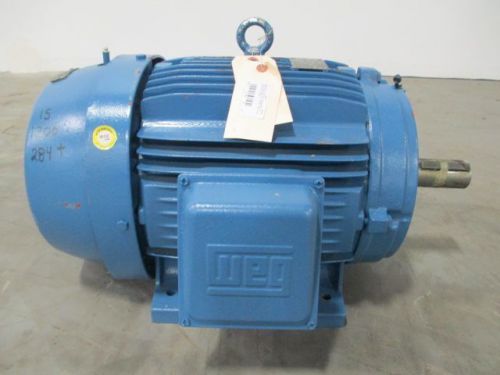 Weg 01512ep3e284t w21 ac 15hp 230/460v-ac 1180rpm 284t 3ph motor d213010 for sale