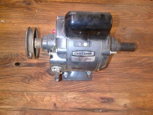 1/2 HP Craftsman Electric Motor 120/ 230 volt