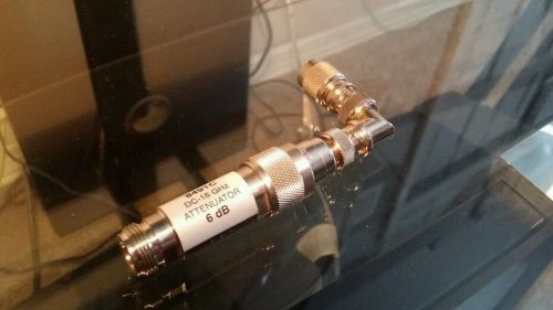 HP 8491C  ATTENUATOR, DC to 18 GHz. 6 DB