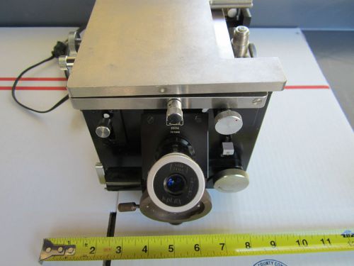 VINTAGE CARL ZEISS OPTICS GERMANY MICROSCOPE MICRO INTERFEROMETER SIX OBJECTIVES