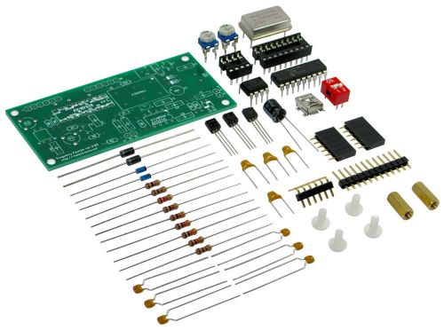 Frequency counter diy kit 10hz - 250mhz w/lcd, mb506 and open source code for sale