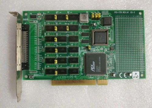 1PCS Advantech data acquisition card PCI-1751 REV.A1 02-2 tested