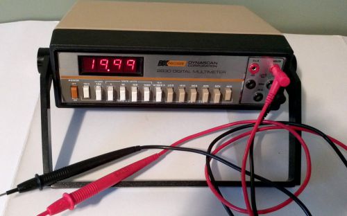 BK PRECISION 2830 DIGITAL MULTIMETER  TESTED