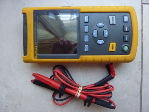 FLUKE 43B POWER QUALITY ANALYZER GOOD CONDITION