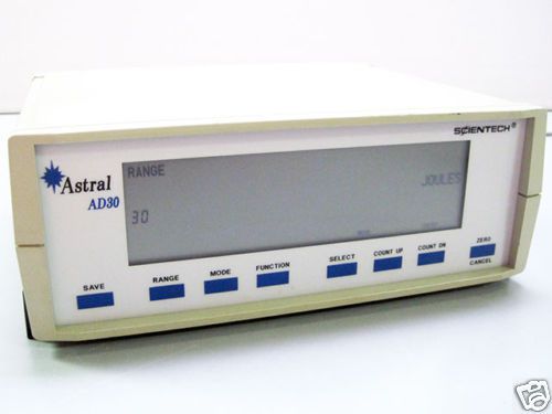 Scientech astral ad30 laser power energy meter rs-232c for sale