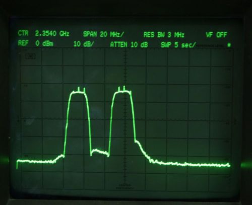 MORECOM High Power Microwave RF Dual Bandpass Filter 2306-2360MHz  TESTED