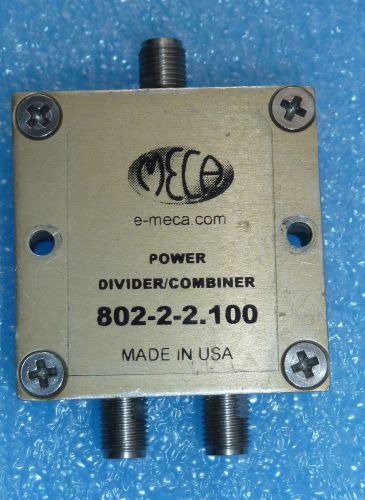 E-meca # 802-2-2.100/r power divider/combiner inventory 459 for sale