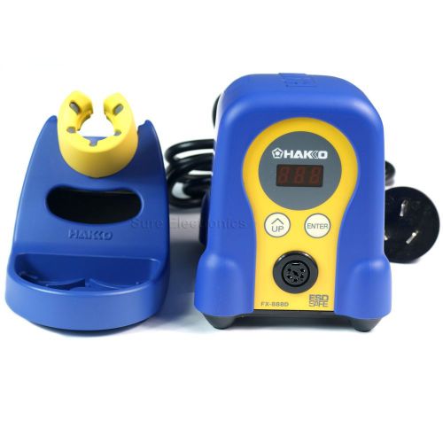 220V HAKKO FX-888D Digital Soldering Station Welder Iron Repair Pro  ESD