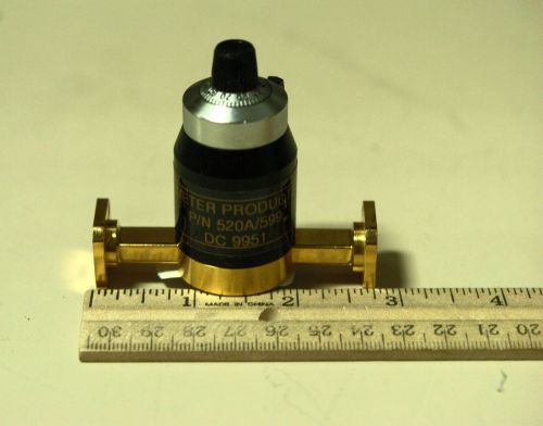 Alpha / TRG 520A / MI-Wave WR28 Waveguide Variable Attenuator