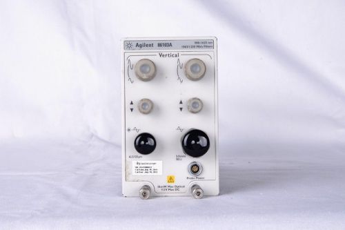 Keysight/Agilent86103A Optical Plug-In module Opt 201/202 ,do 1.063/1.250 Gb/s