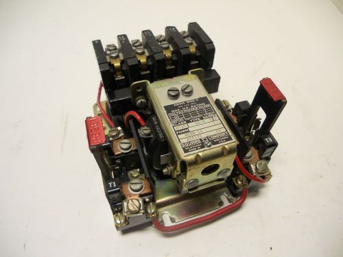 SQUARE D 8536 BG-2 SIZE 0 MOTOR STARTER