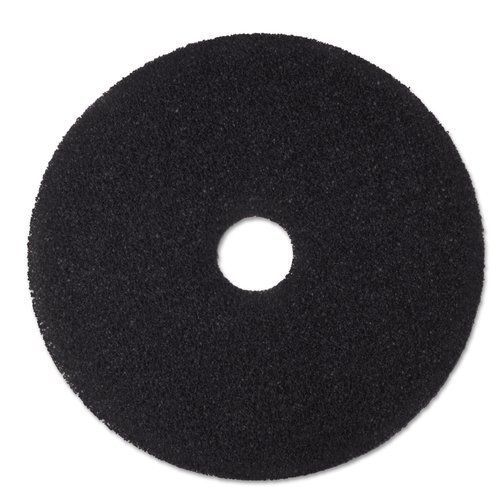 3m mmm08382 stripper floor pad 7200 20&#034; black 5 count for sale