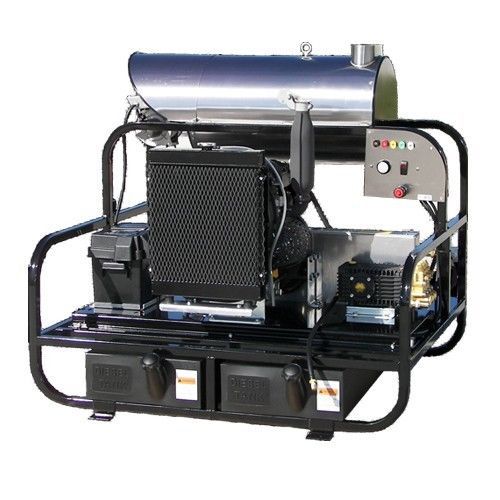 &#034;6012pro-40kldg&#034; 4000 psi @ 5.5gpm (diesel -hot water) super skid pressure washe for sale