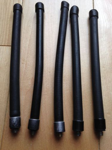 Motorola or ge portable walkie talkie radio vhf antenna lot of 5 for sale