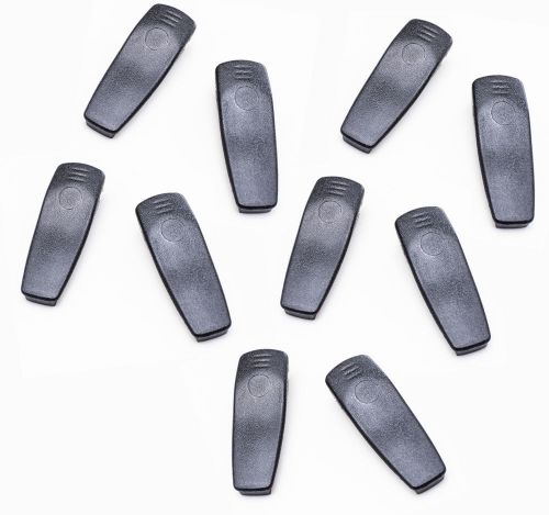 10 x hln8255 belt clip for motorola ap50 ap73 cp10 cp040 cp140 cp150 cp160 cp200 for sale