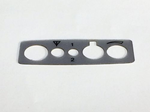 Motorola expo top label escutcheon model 135351n02 for sale