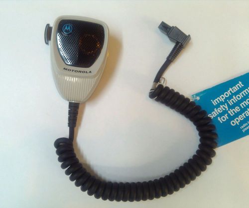 MOTOROLA HMN-1015A WEATHERPROOF MOBILE MICROPHONE.  NEW IN BAG W/ HANG-UP CLIP