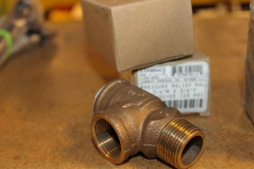 NEW CONBRACO PRESSURE RELIEF VALVE 3/4&#034; X 3/4&#034; 17-402-03 125 PSI