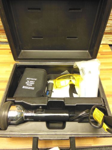 Spectroline TL-100 UV Blue lamp leak detection TITAN